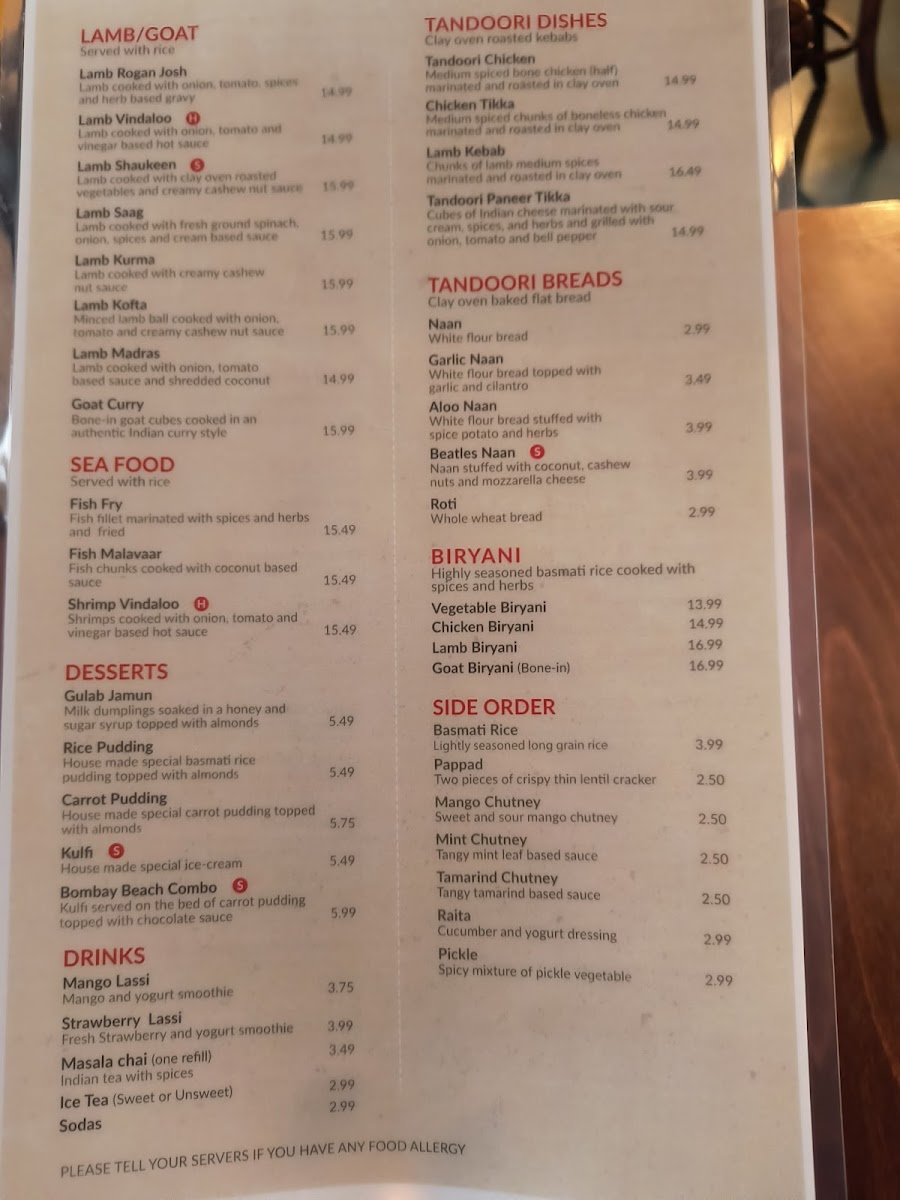 Menu Spice Connexion-5